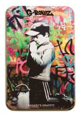 G-ROLLZ Banksy's Graffiti Large Storage Box Dose